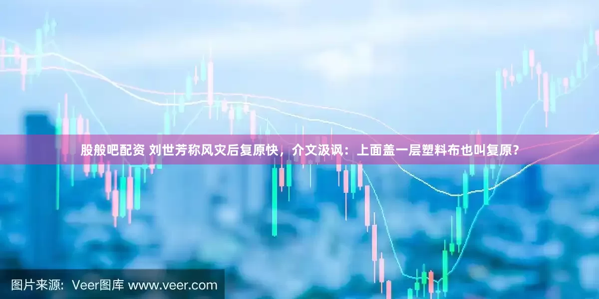 股般吧配资 刘世芳称风灾后复原快，介文汲讽：上面盖一层塑料布也叫复原？